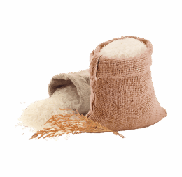 White Rice Bags
