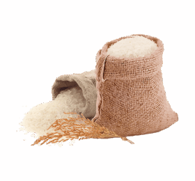 White Rice Bags