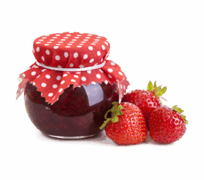 Red Strawberry Jam